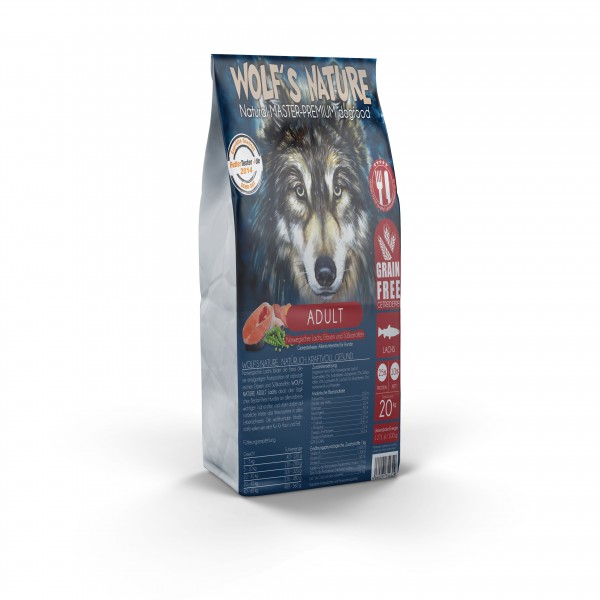 Wolf´s Nature ® Fjord-Lachs 20kg